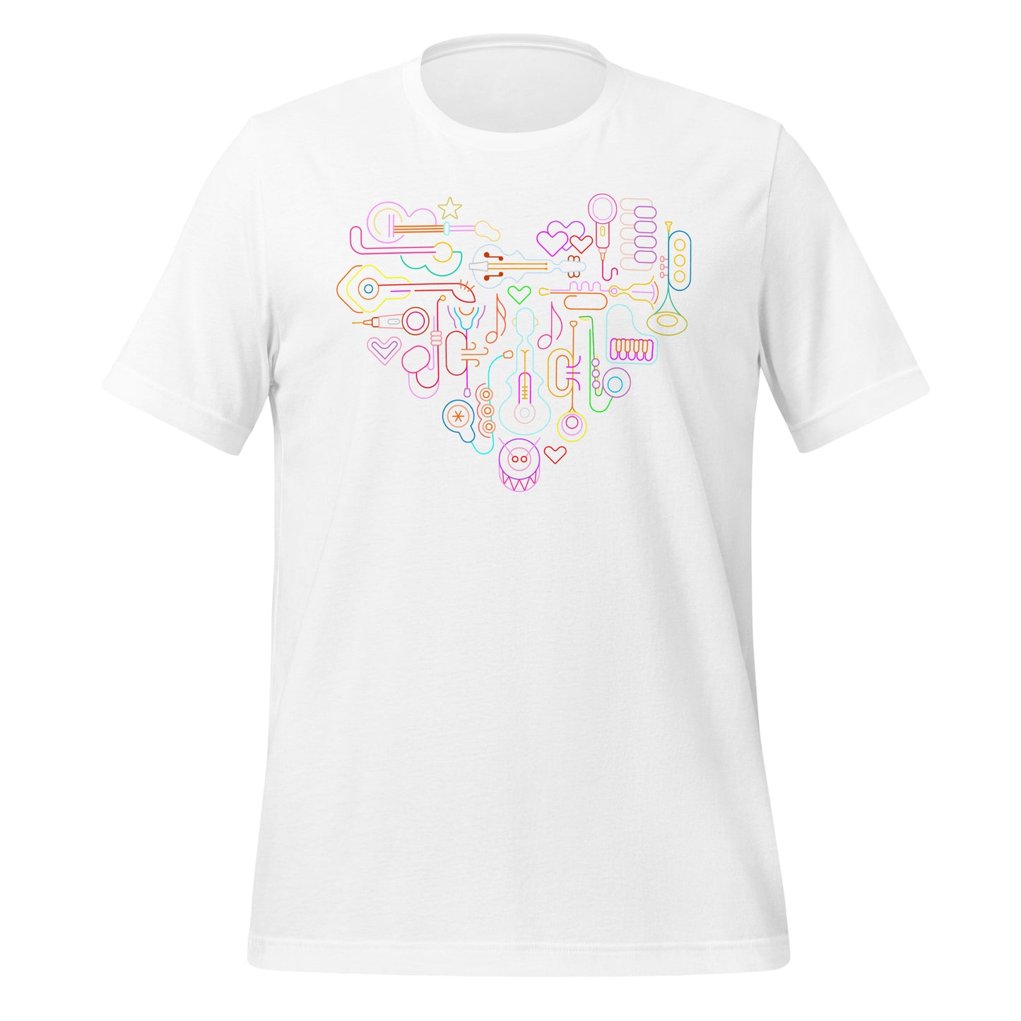 Music Heart - Unisex t-shirt